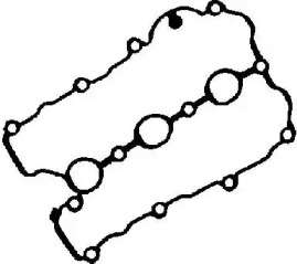 WILMINK GROUP wg1008327 -  Прокладка, крышка головки цилиндра